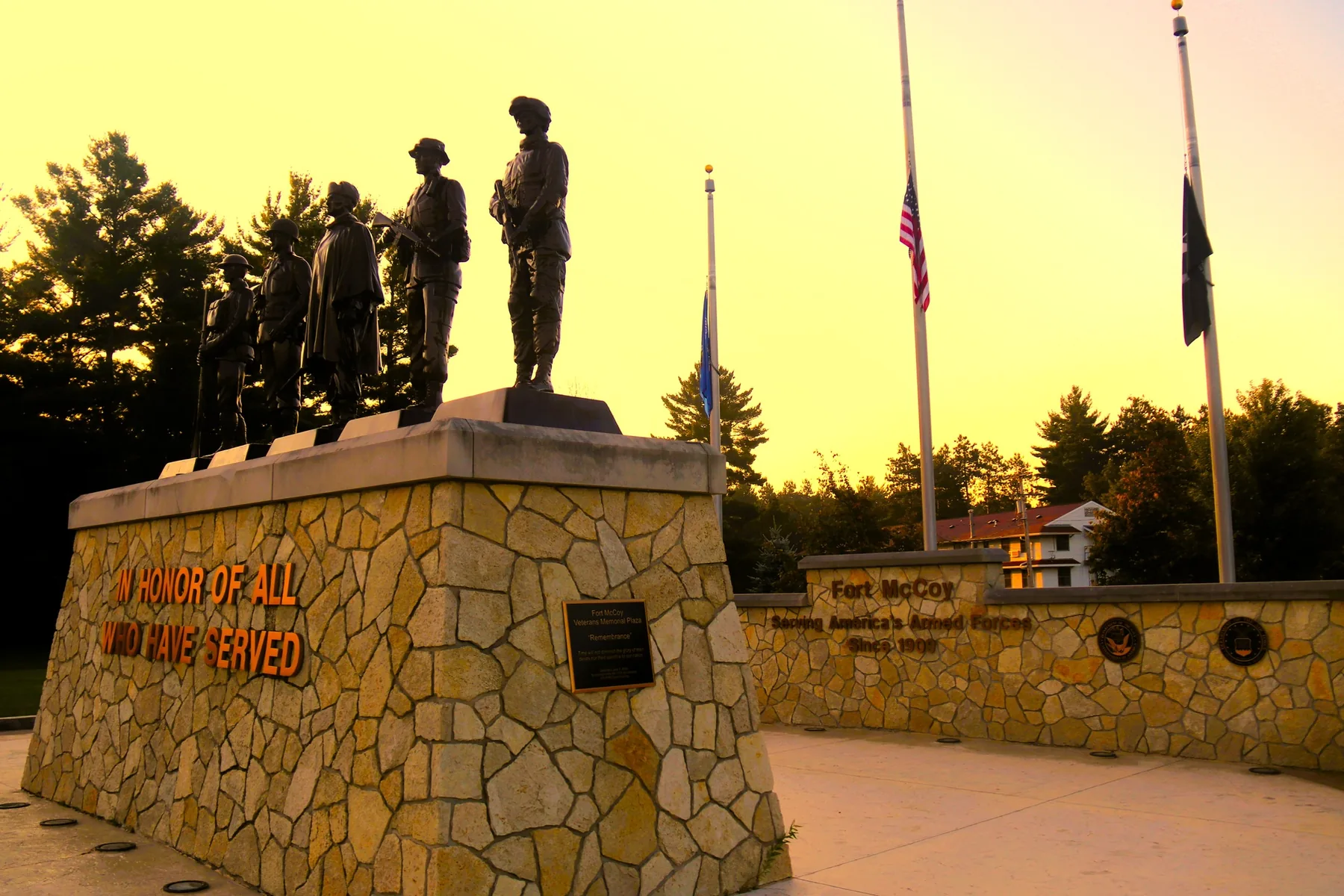 What Happens to State and Other Flags When the U.S. Flag Is at Half-Staff?